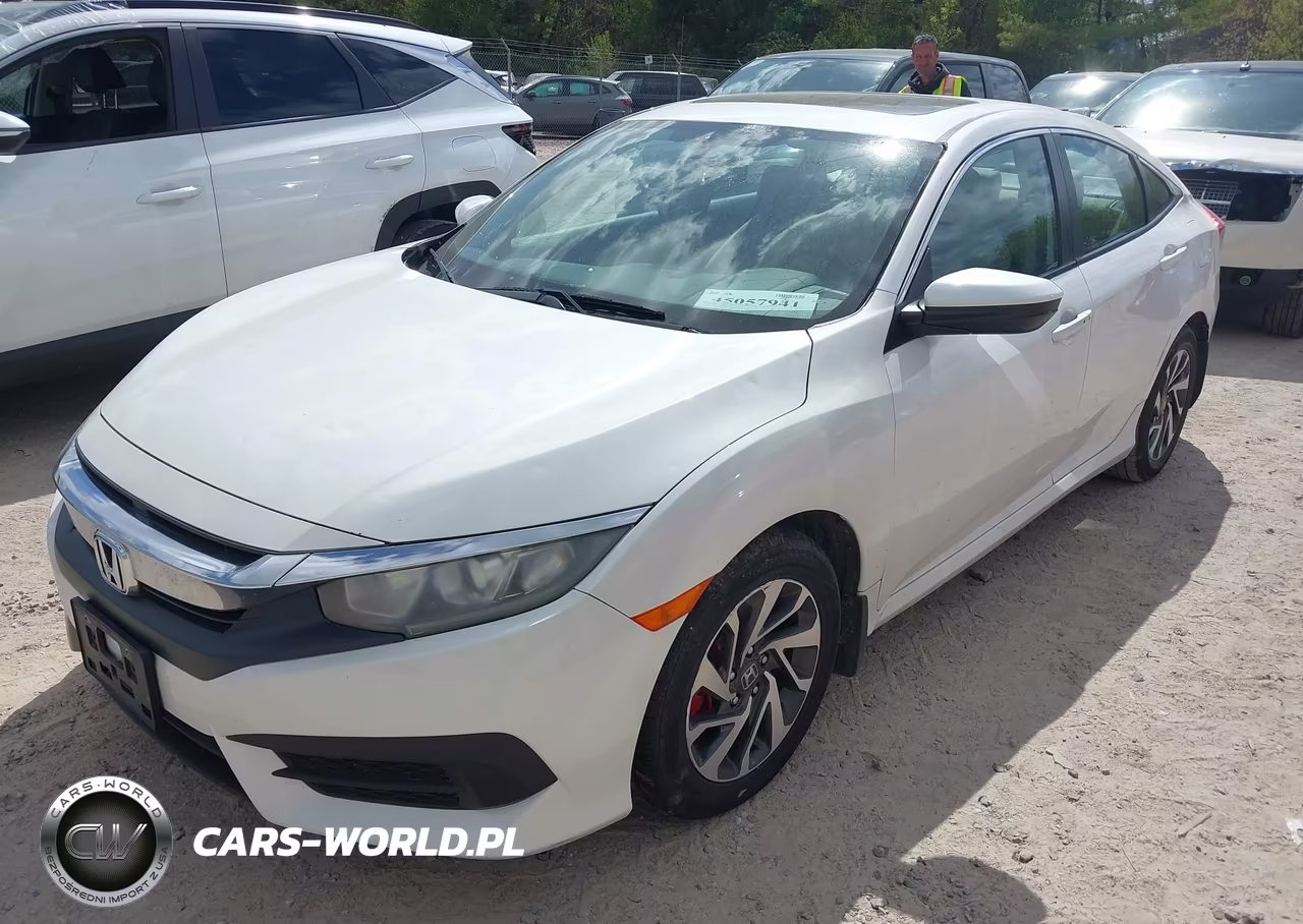 2016 Honda Civic Ex VIN:19XFC2F76GE032633 - 2