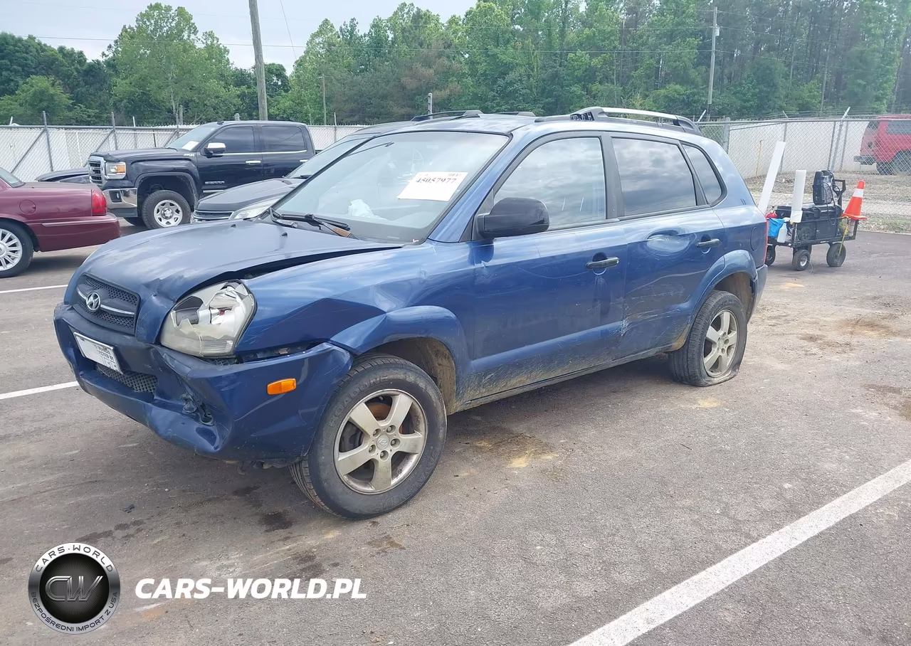 2005 Hyundai Tucson Gl VIN:KM8JM12B35U068267 - 2