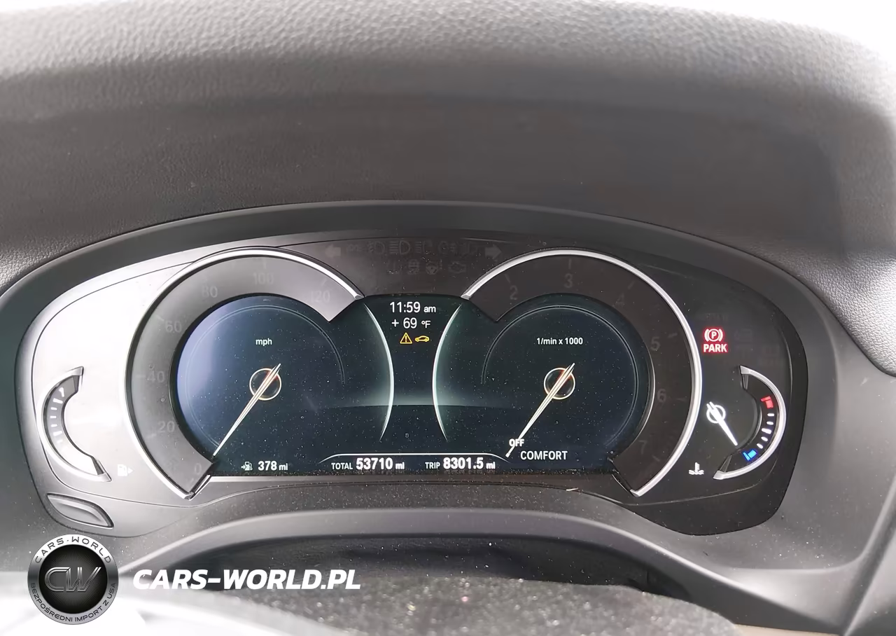 2019 BMW X3 Sdrive30I VIN:5UXTR7C56KLR48986 - 7