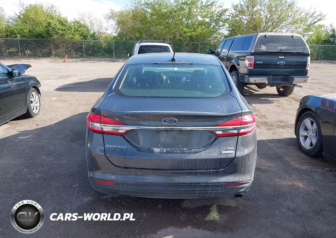 2017 Ford Fusion Se VIN:3FA6P0HDXHR275096 - 16