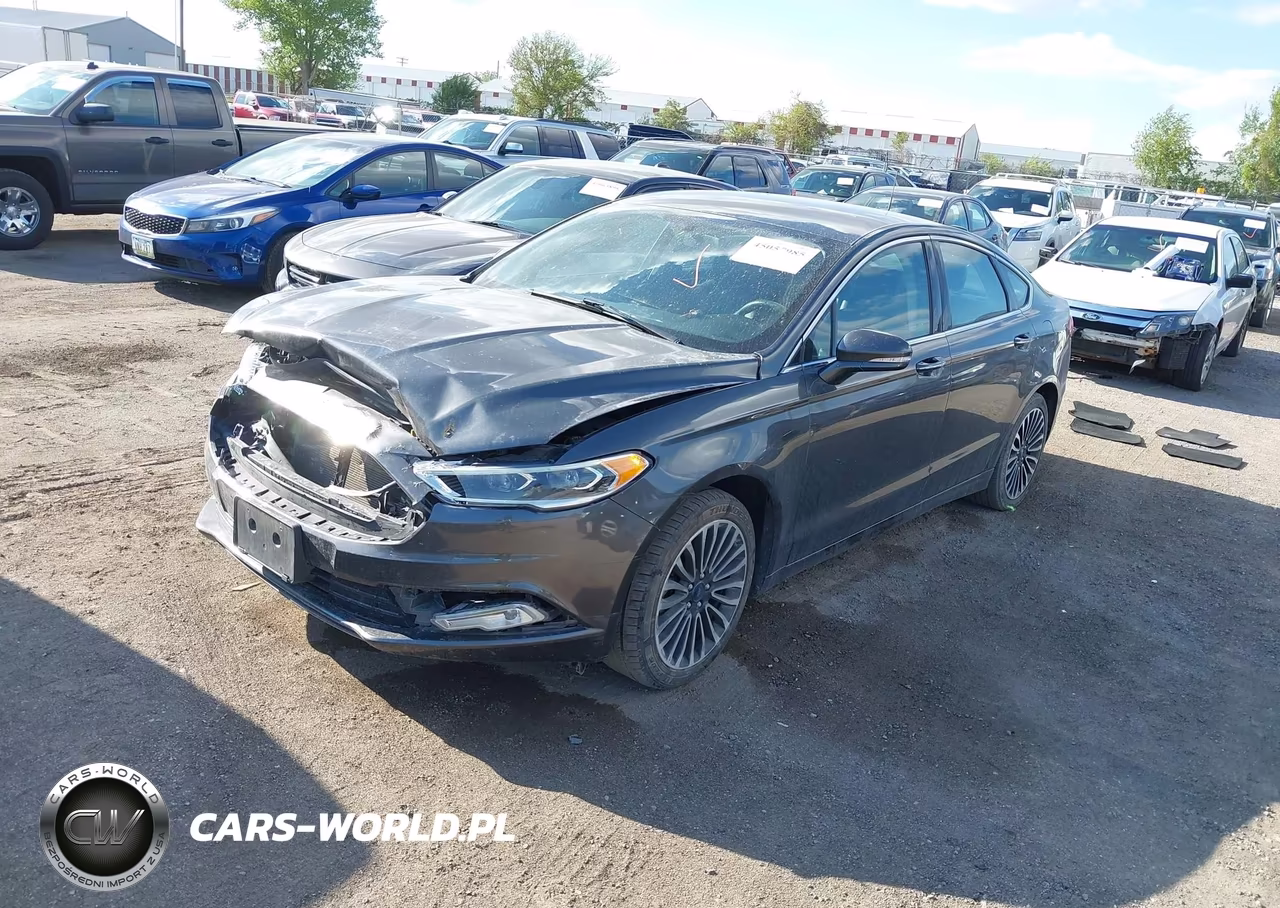 2017 Ford Fusion Se VIN:3FA6P0HDXHR275096 - 2