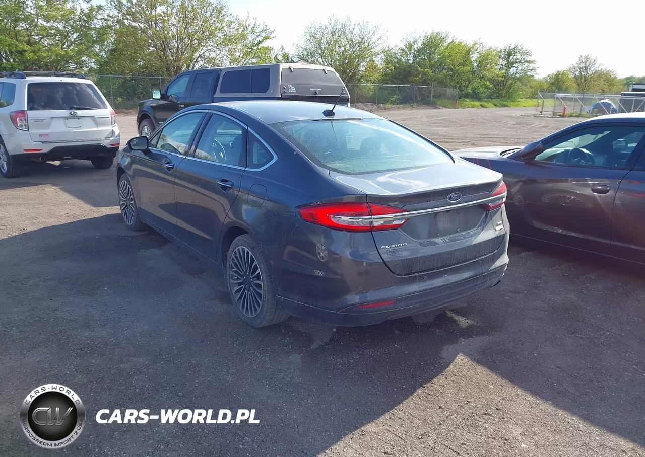 2017 Ford Fusion Se VIN:3FA6P0HDXHR275096 - 3