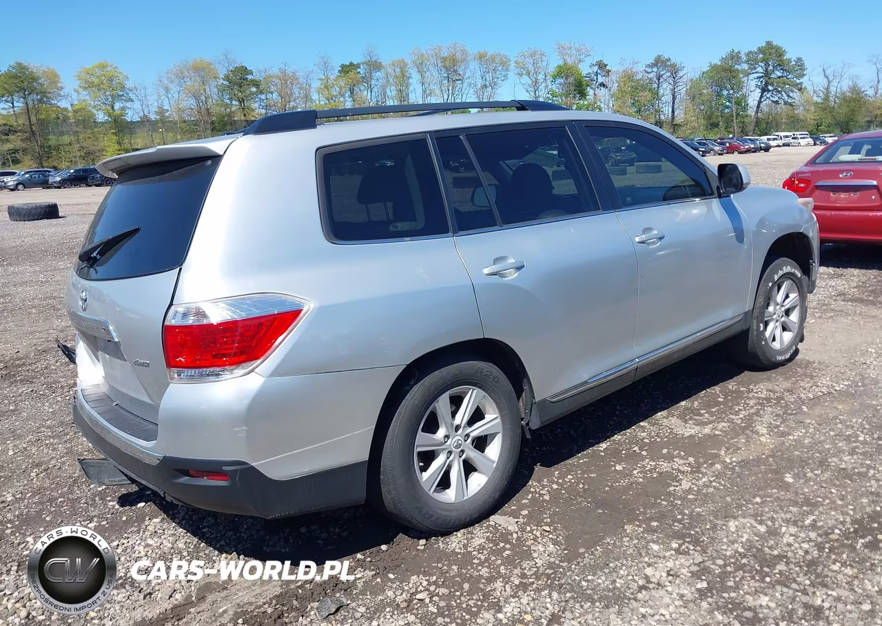 2012 Toyota Highlander Se V6 VIN:5TDBK3EH7CS125064 - 4