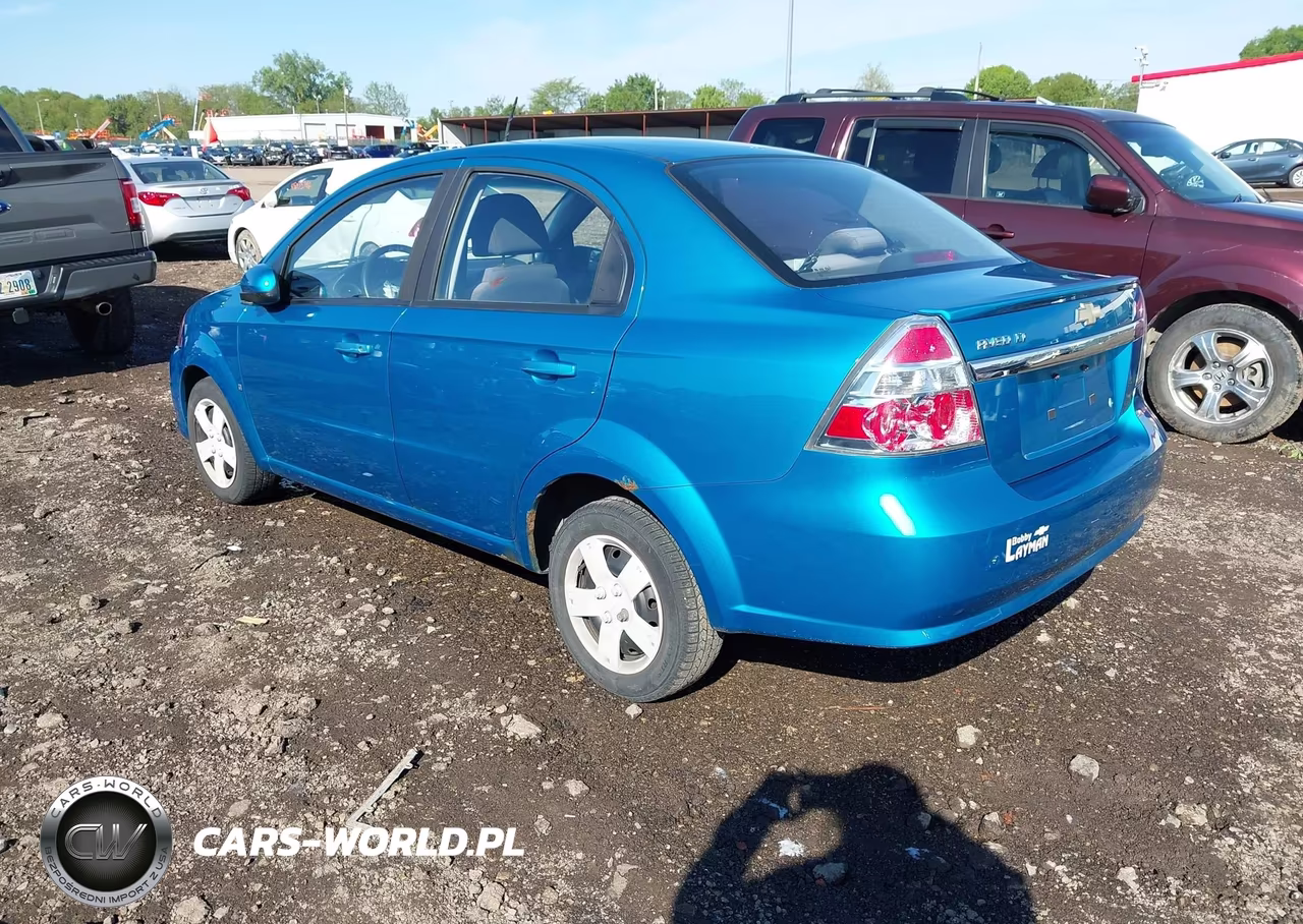 2009 Chevrolet Aveo Lt VIN:KL1TD56E79B641897 - 3