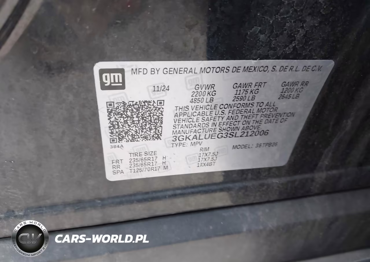 2025 GMC Terrain Awd Elevation VIN:3GKALUEG3SL212006 - 9