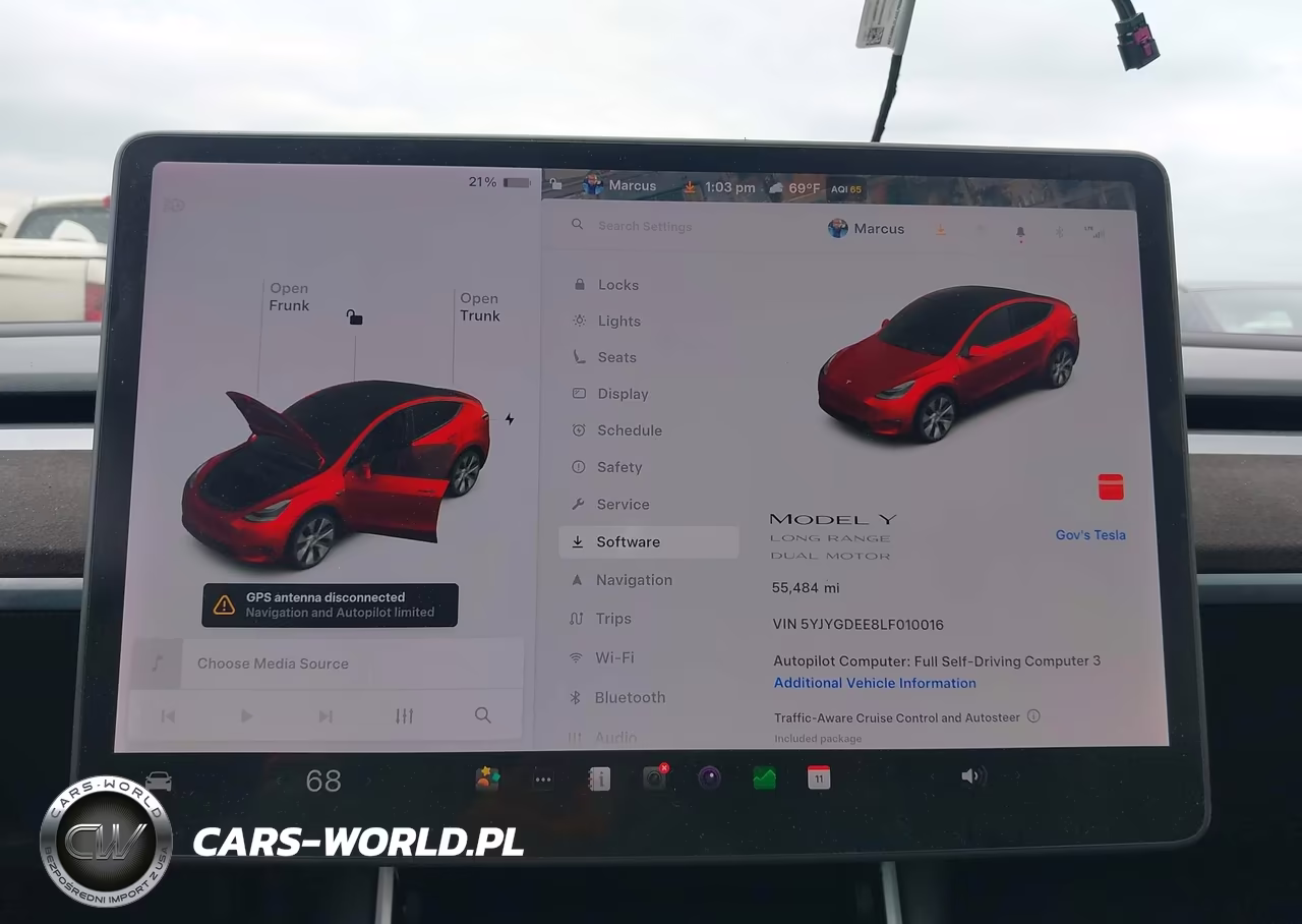 2020 Tesla Model Y Long Range Dual Motor All-Wheel Drive VIN:5YJYGDEE8LF010016 - 18