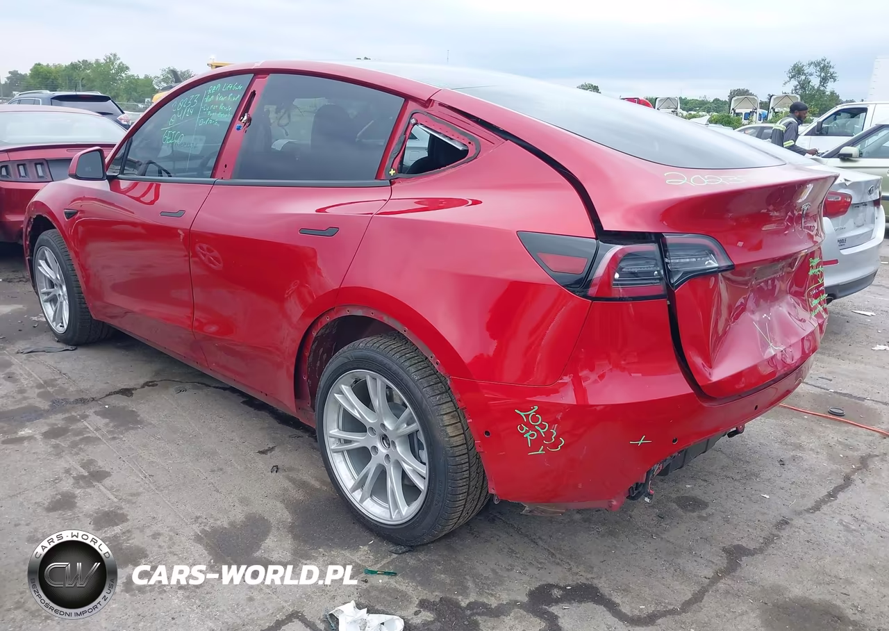 2020 Tesla Model Y Long Range Dual Motor All-Wheel Drive VIN:5YJYGDEE8LF010016 - 3