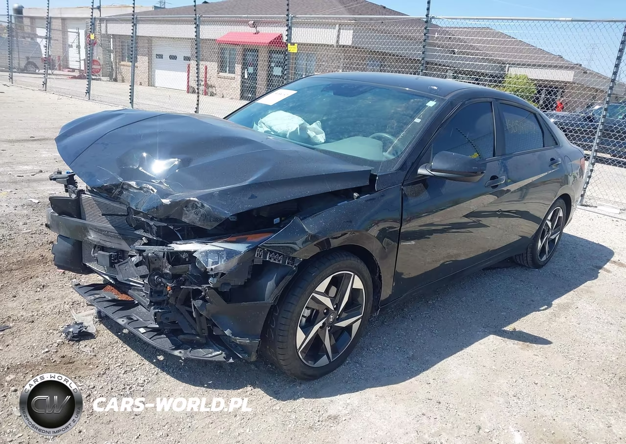 2023 Hyundai Elantra Sel VIN:KMHLS4AG7PU429936 - 2
