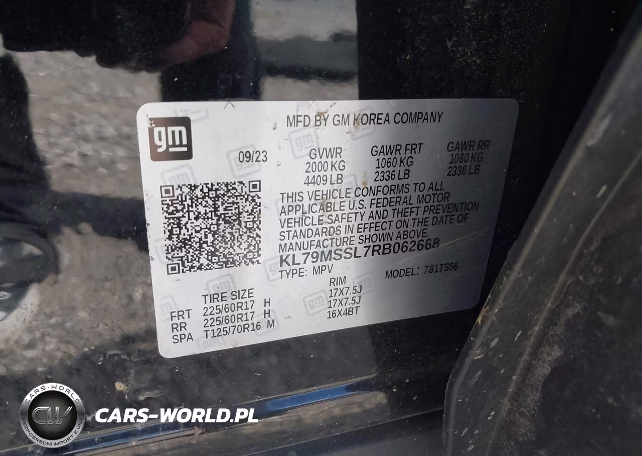 2024 Chevrolet Trailblazer Awd Activ VIN:KL79MSSL7RB062668 - 9