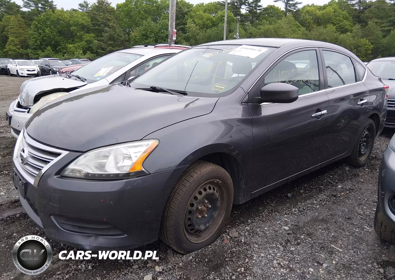 2015 Nissan Sentra Sv VIN:3N1AB7AP6FY263386 - 2