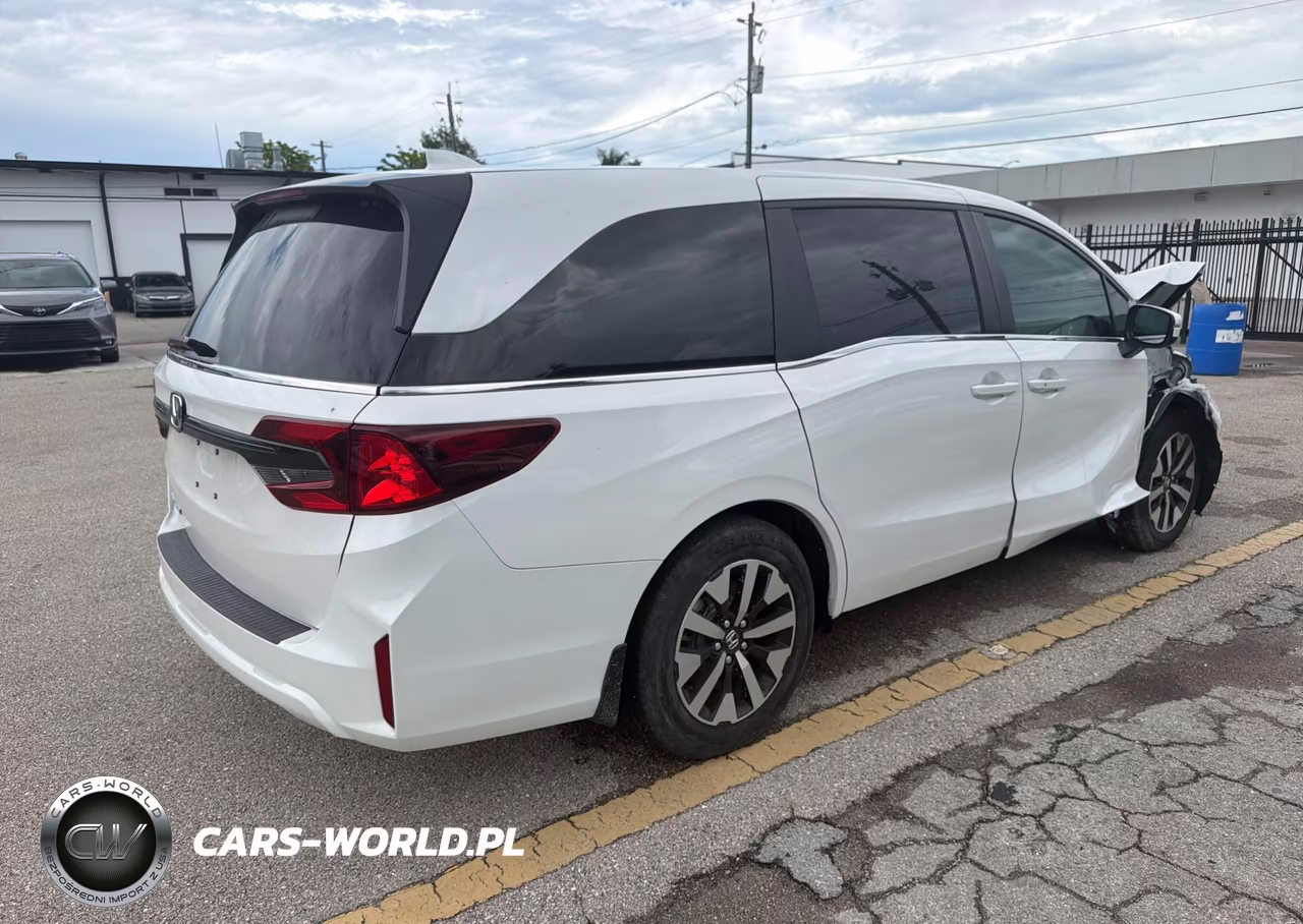 2025 Honda Odyssey Ex-L VIN:5FNRL6H68SB075270 - 4