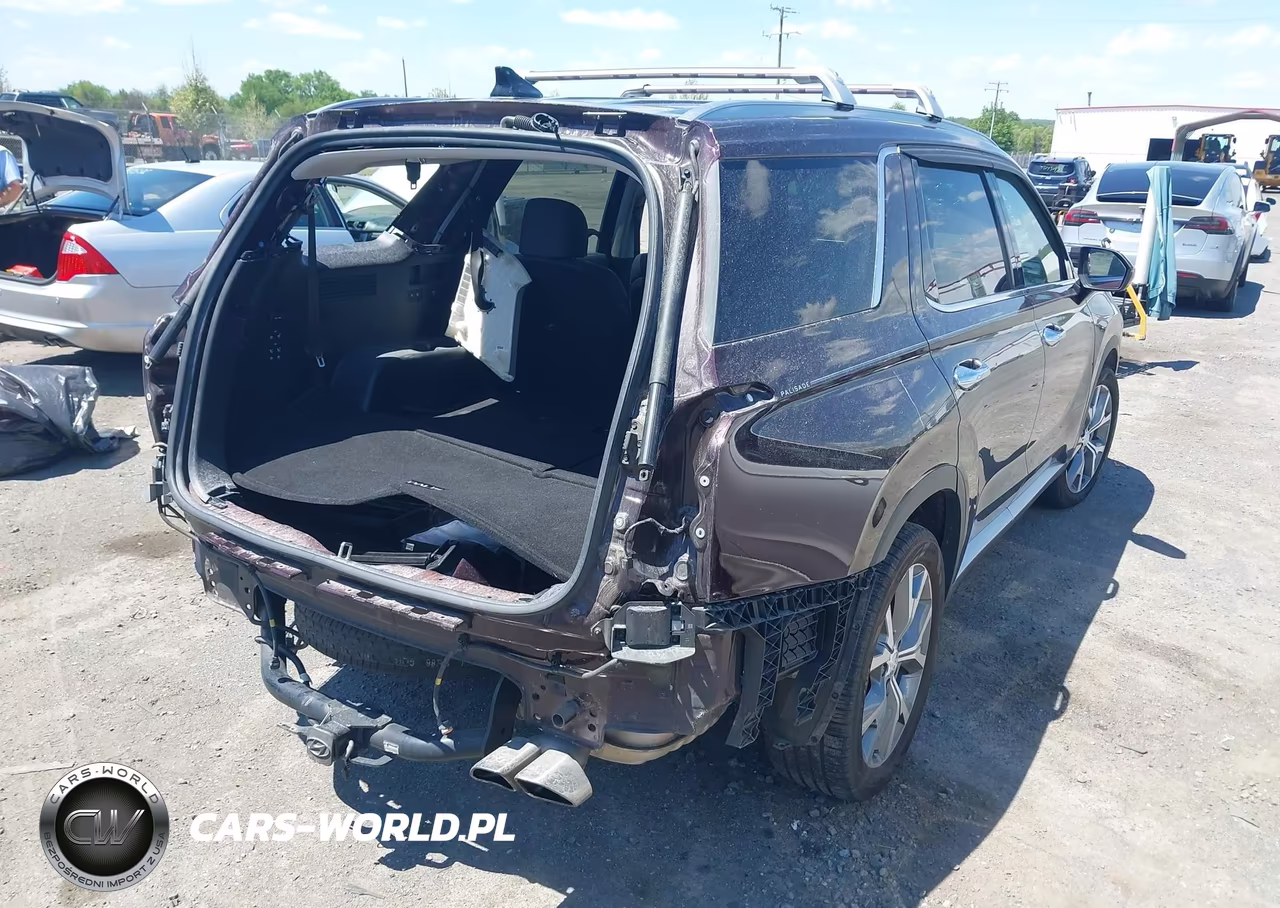 2021 Hyundai Palisade Sel VIN:KM8R4DHE6MU208204 - 4