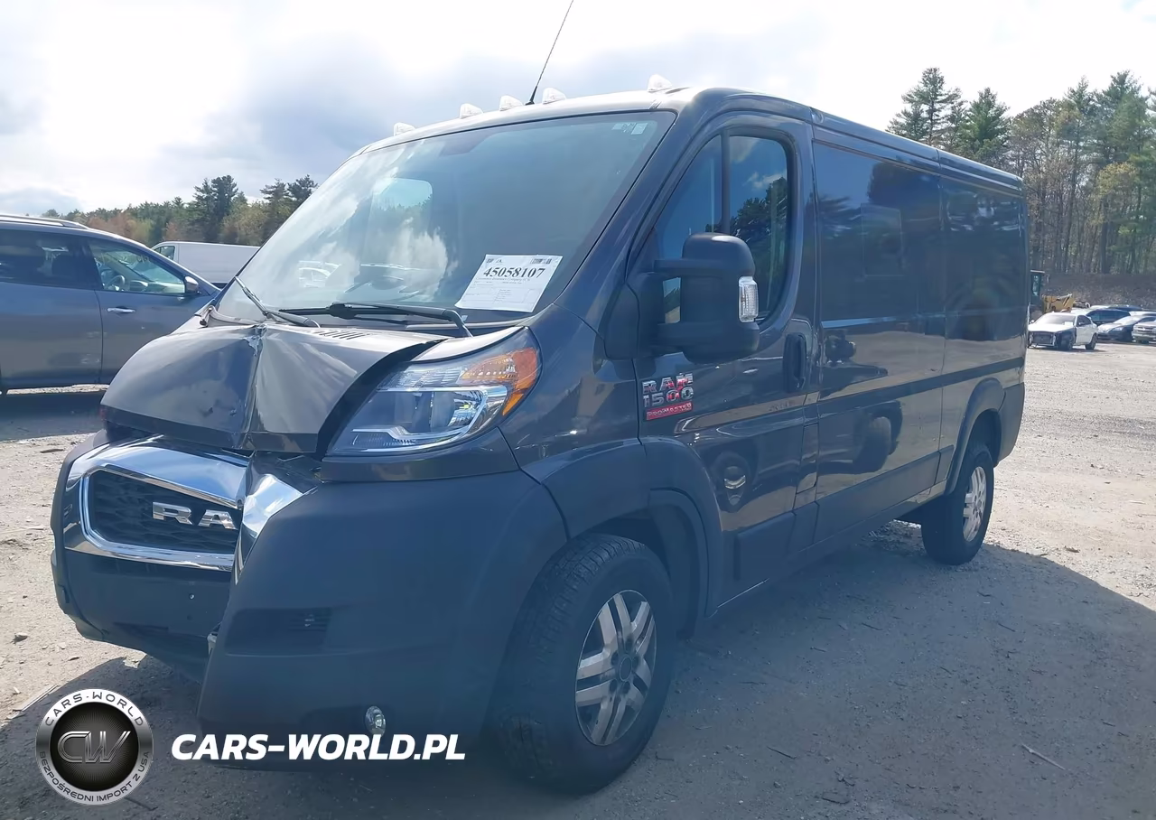 2020 Ram Promaster 1500 Low Roof 136 Wb VIN:3C6TRVAG6LE127494 - 2