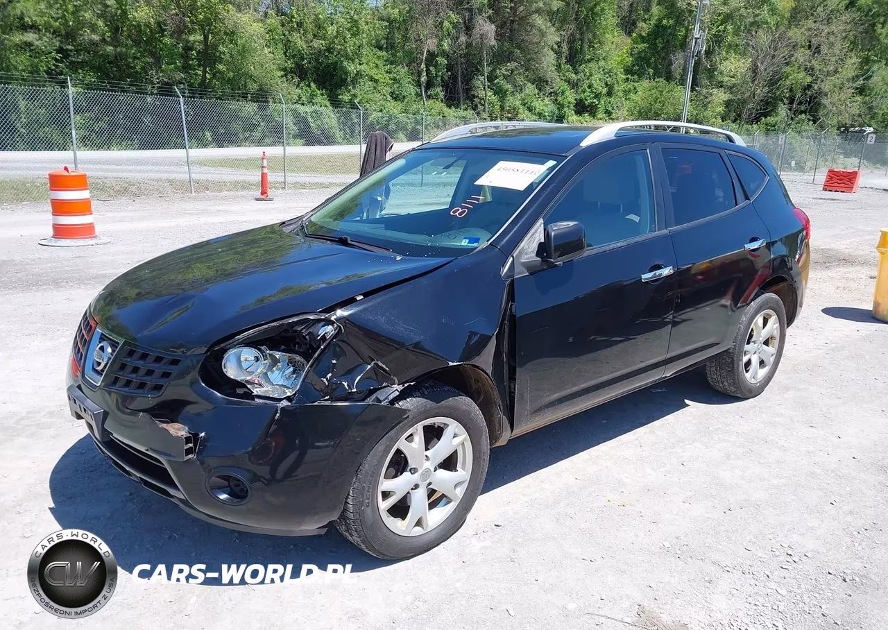 2010 Nissan Rogue Sl VIN:JN8AS5MV6AW613082 - 2