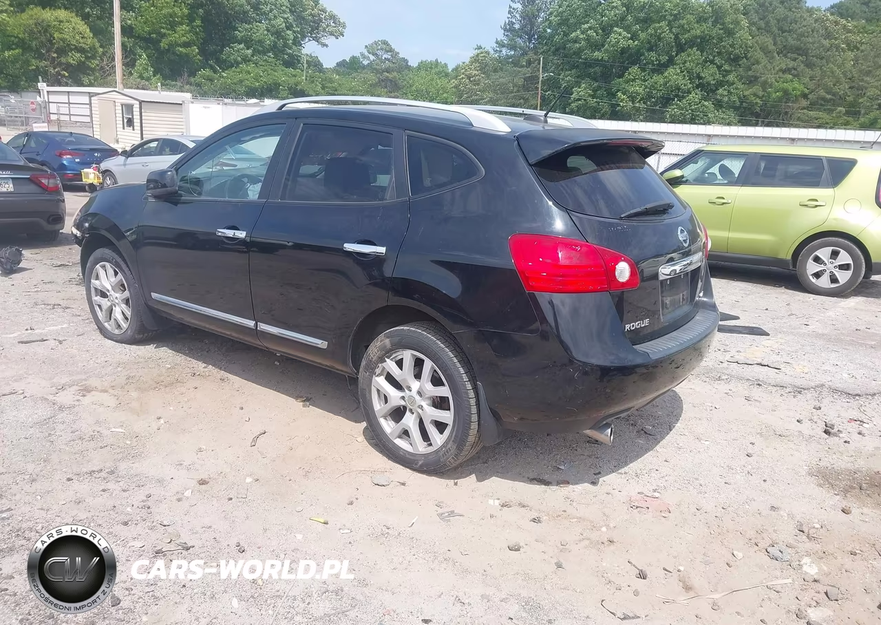 2011 Nissan Rogue Sv VIN:JN8AS5MV6BW665233 - 3