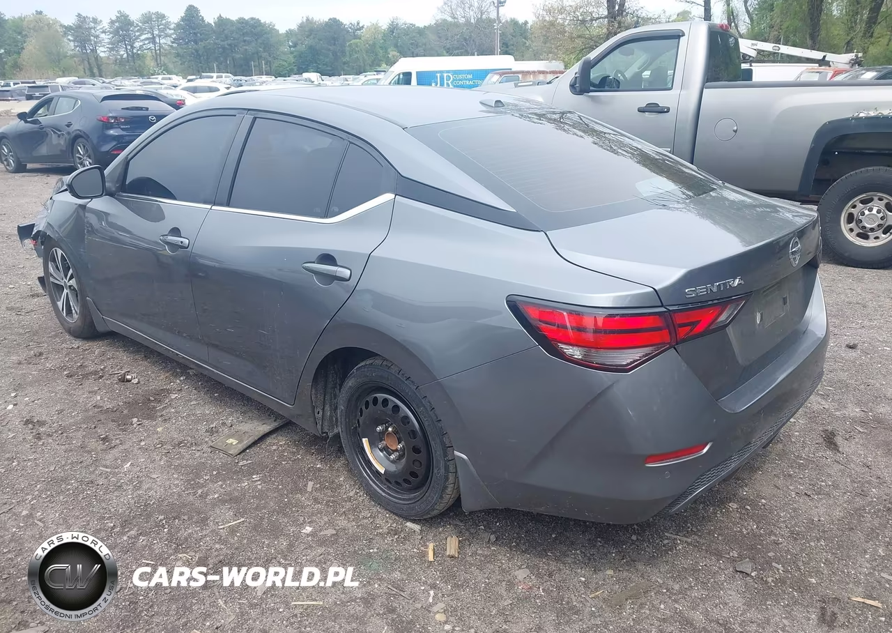 2020 Nissan Sentra Sv Xtronic Cvt VIN:3N1AB8CV0LY227660 - 3