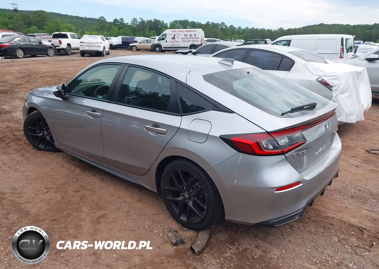 2024 Honda Civic Sport VIN:19XFL2H88RE022713 - 3