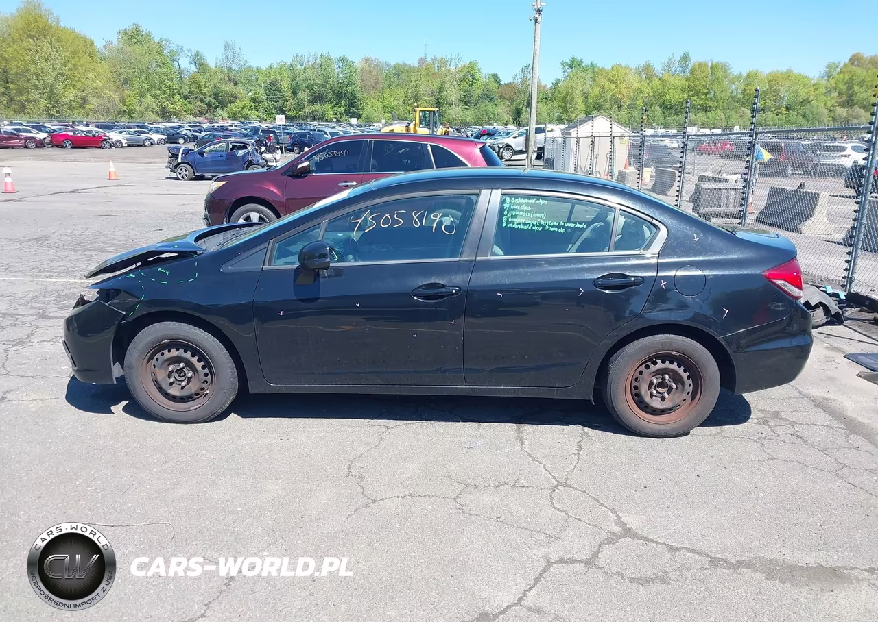2013 Honda Civic Lx VIN:19XFB2F5XDE200237 - 14