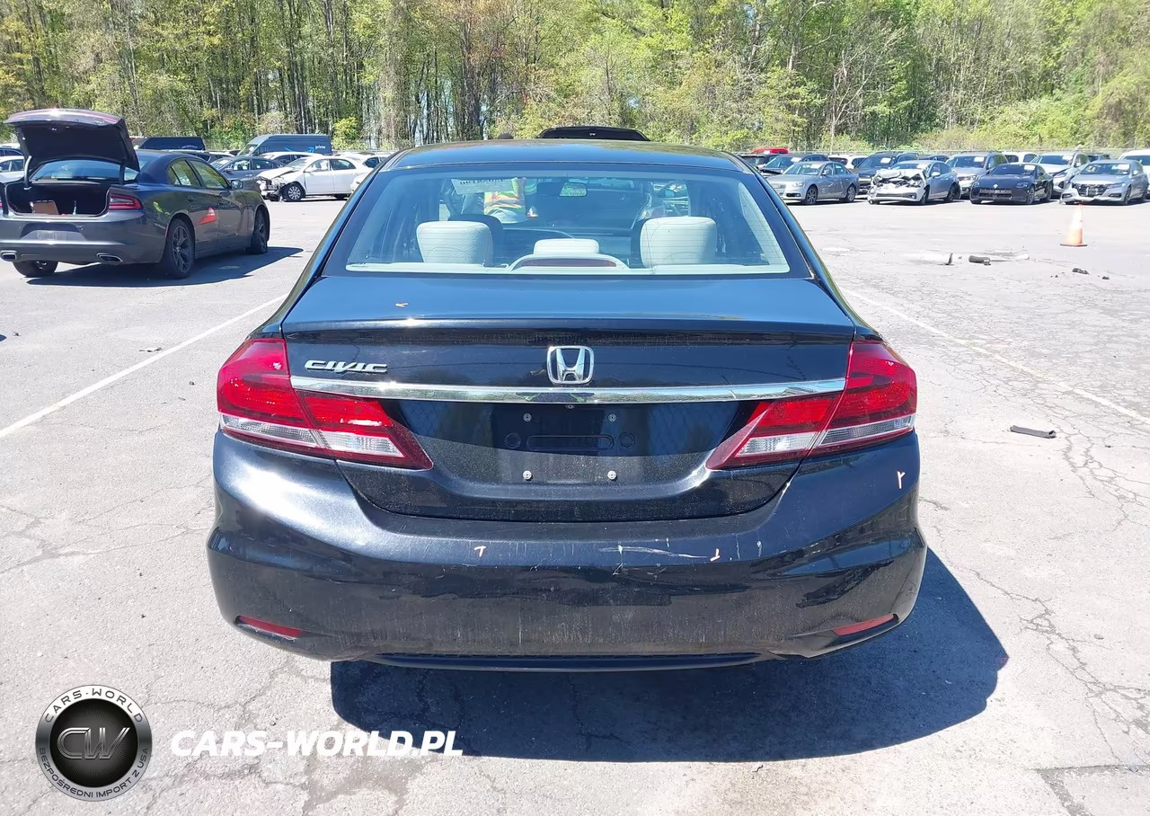 2013 Honda Civic Lx VIN:19XFB2F5XDE200237 - 16