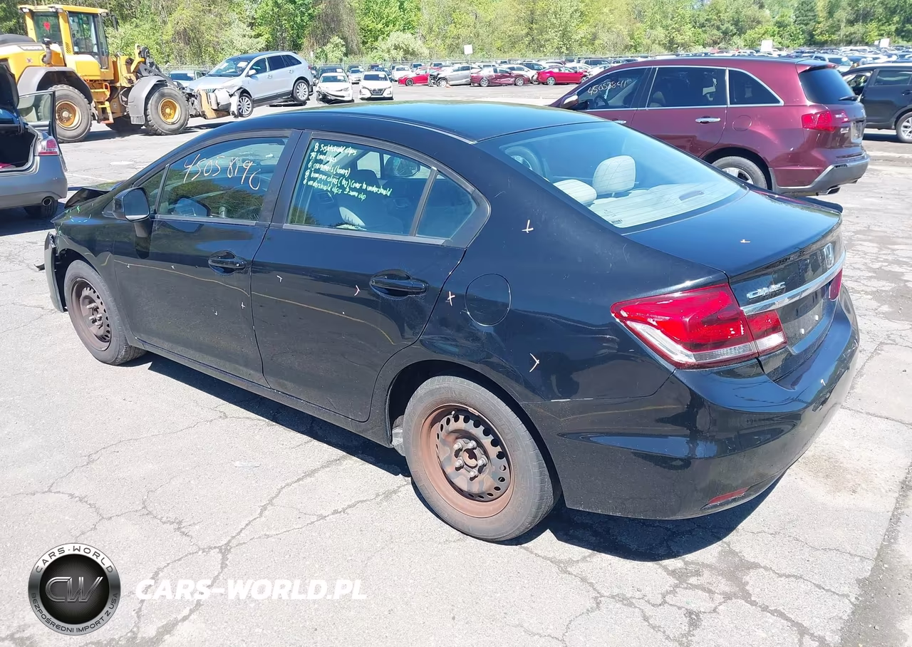 2013 Honda Civic Lx VIN:19XFB2F5XDE200237 - 3