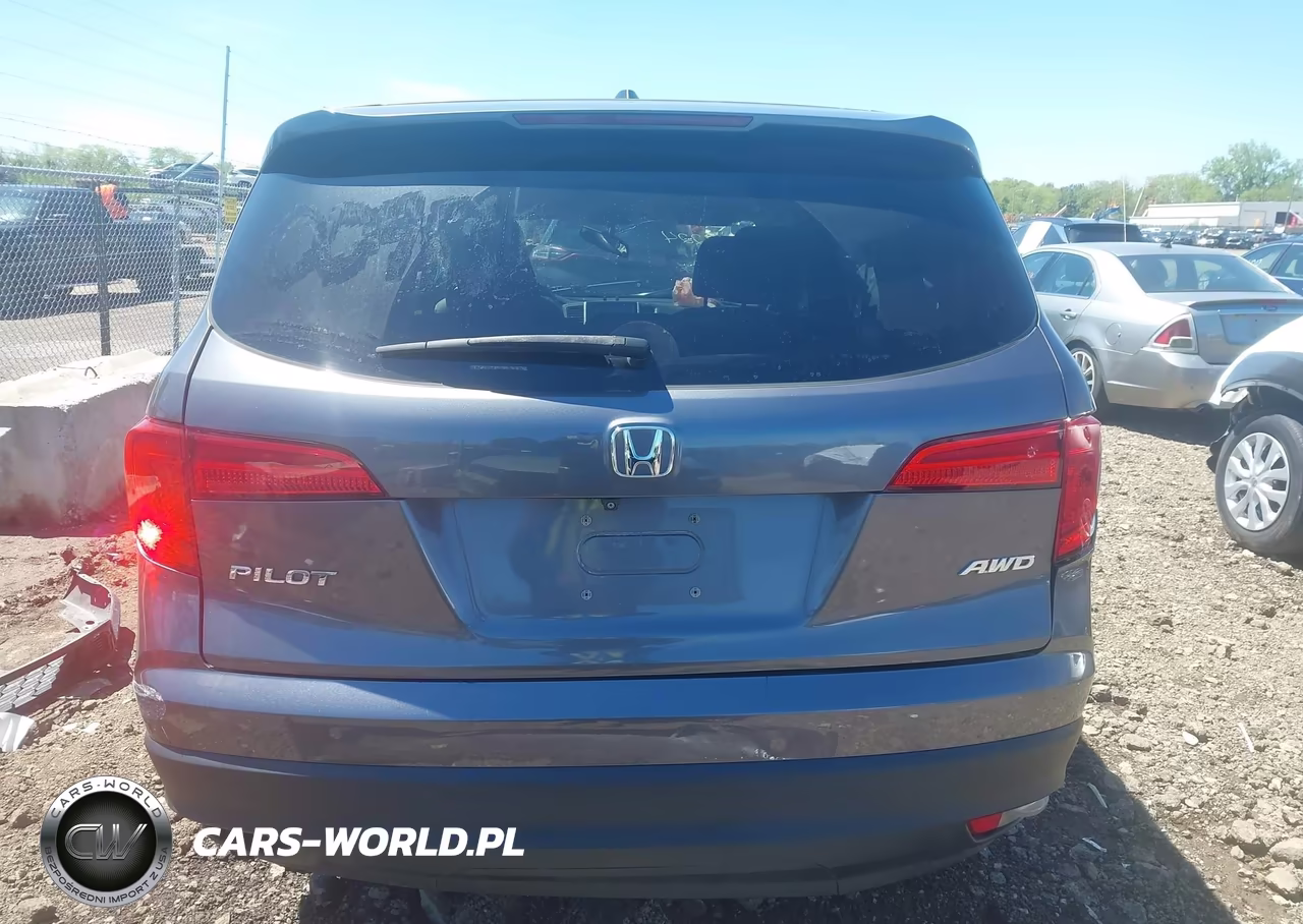 2017 Honda Pilot Ex-L VIN:5FNYF6H72HB009558 - 17