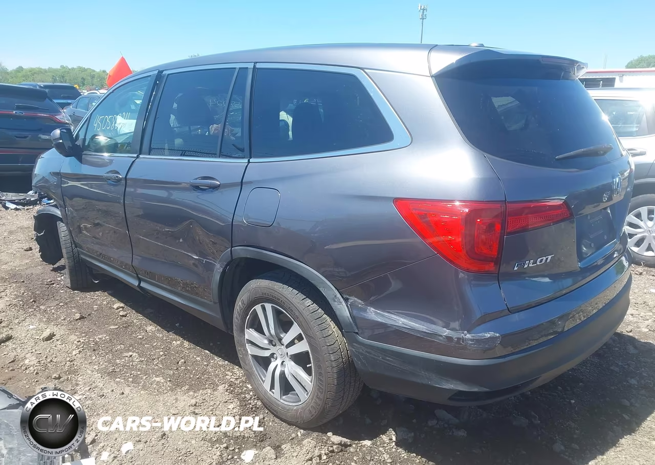 2017 Honda Pilot Ex-L VIN:5FNYF6H72HB009558 - 3