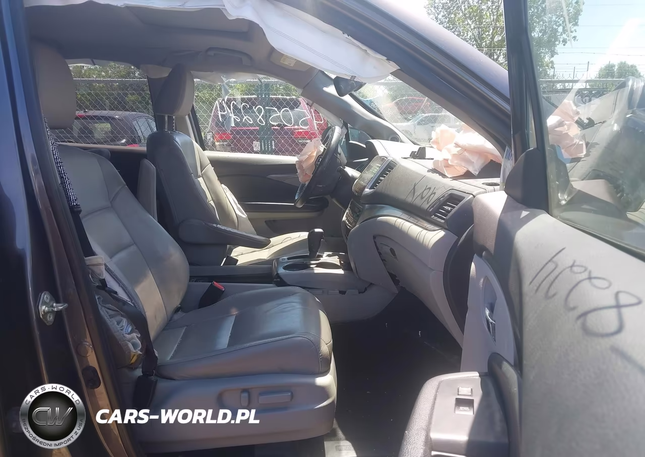 2017 Honda Pilot Ex-L VIN:5FNYF6H72HB009558 - 5