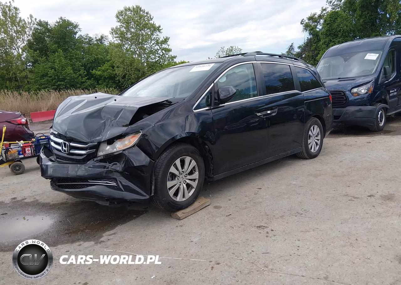 2016 Honda Odyssey Ex-L VIN:5FNRL5H65GB107934 - 2