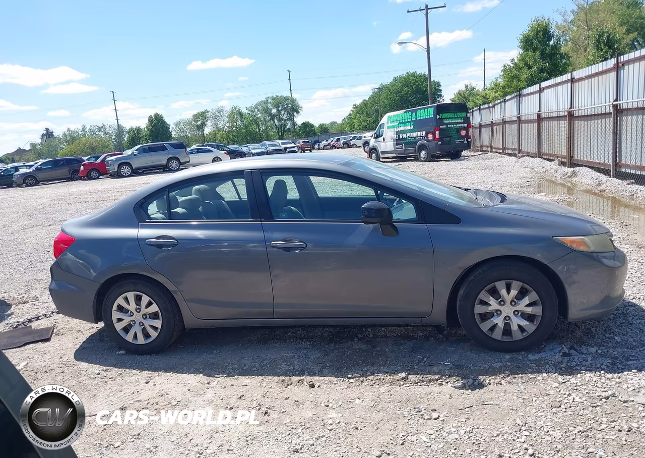 2012 Honda Civic Lx VIN:19XFB2F53CE098794 - 13