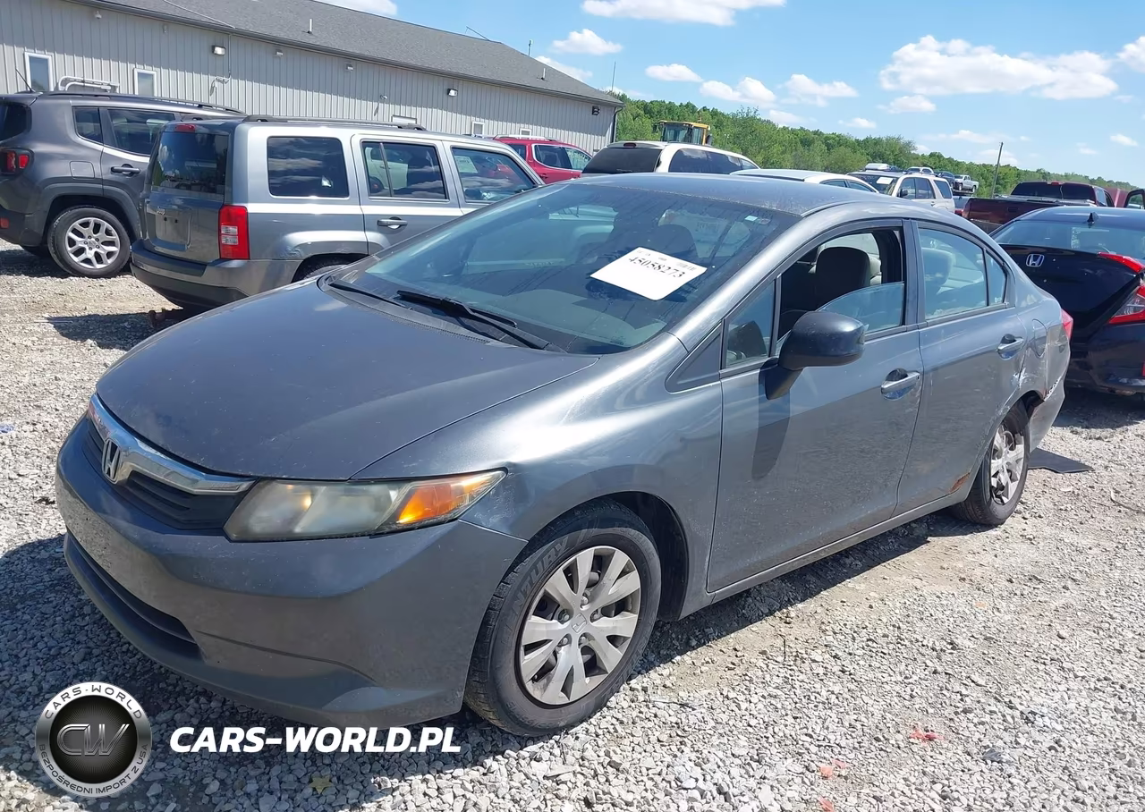 2012 Honda Civic Lx VIN:19XFB2F53CE098794 - 2