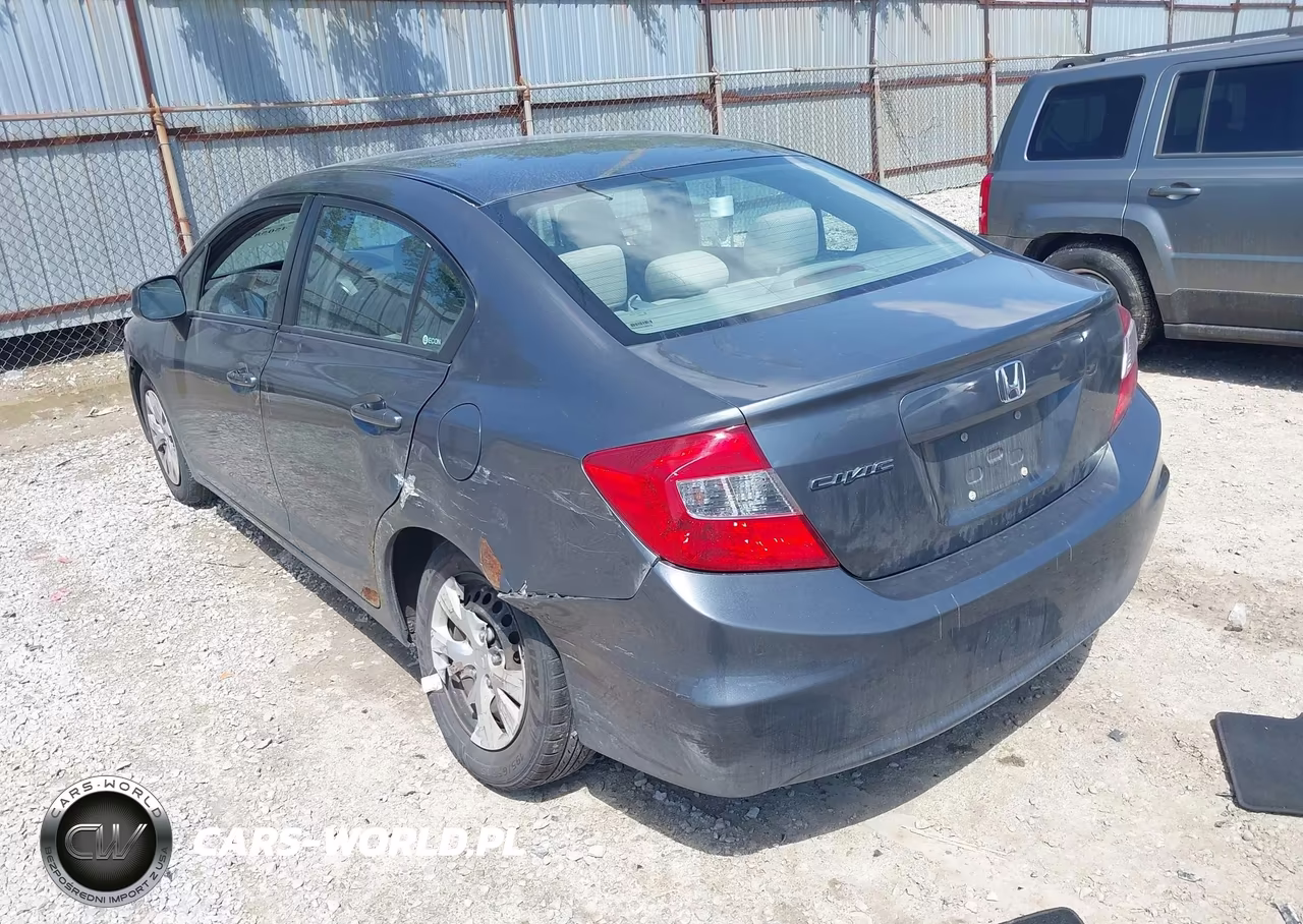 2012 Honda Civic Lx VIN:19XFB2F53CE098794 - 3