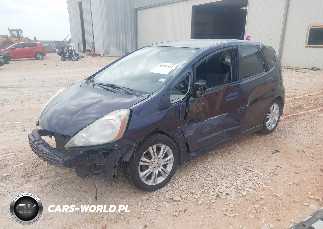 2009 Honda Fit Sport VIN:JHMGE884X9S074791 - 2