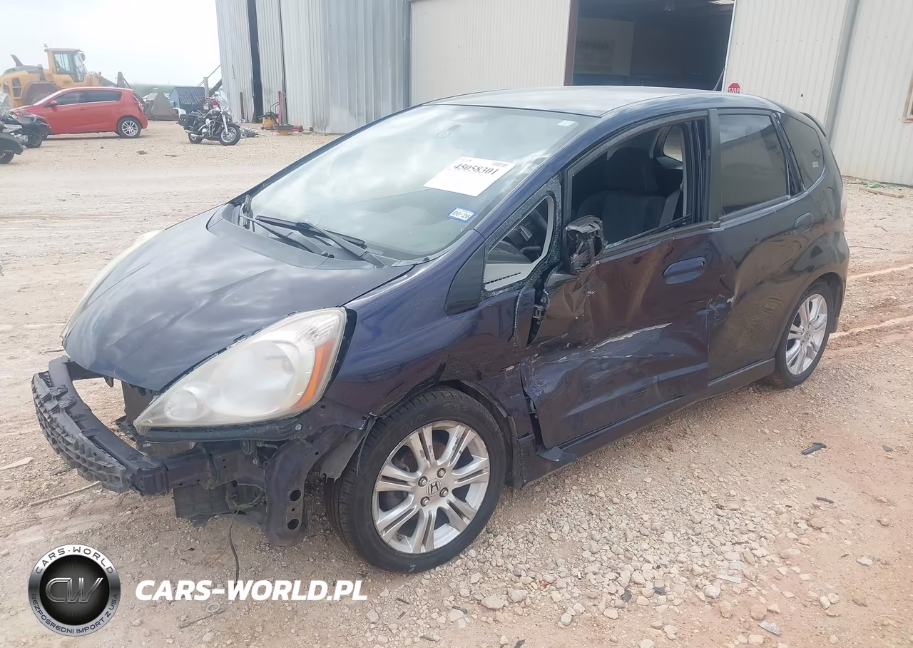 2009 Honda Fit Sport VIN:JHMGE884X9S074791 - 6