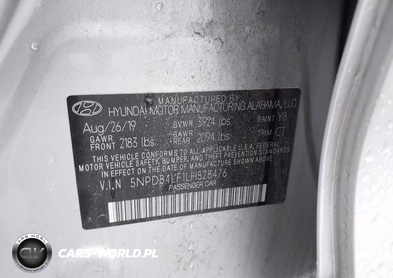 2020 Hyundai Elantra Sel VIN:5NPD84LF1LH528476 - 9