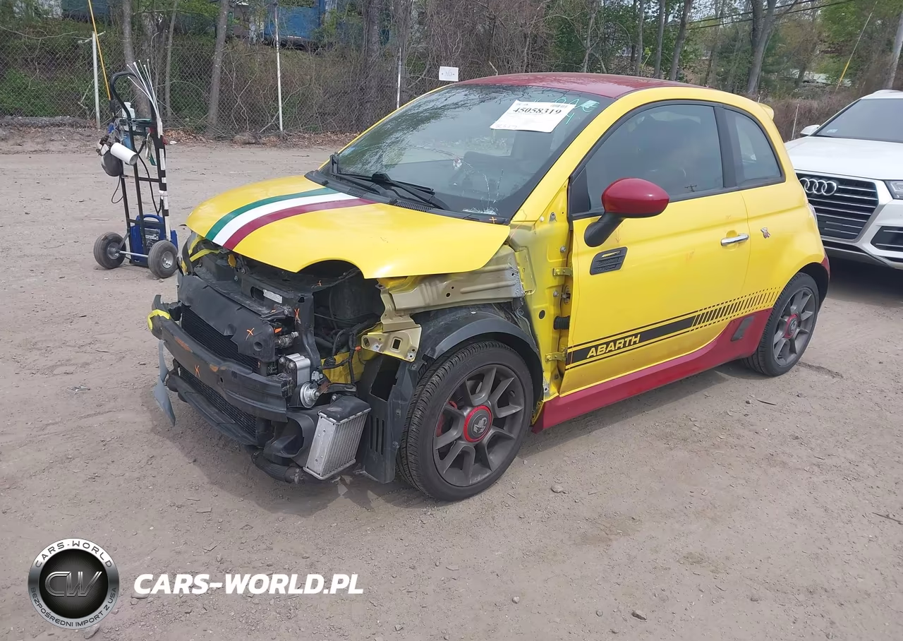 2016 Fiat 500 Abarth VIN:3C3CFFFH4GT122180 - 2