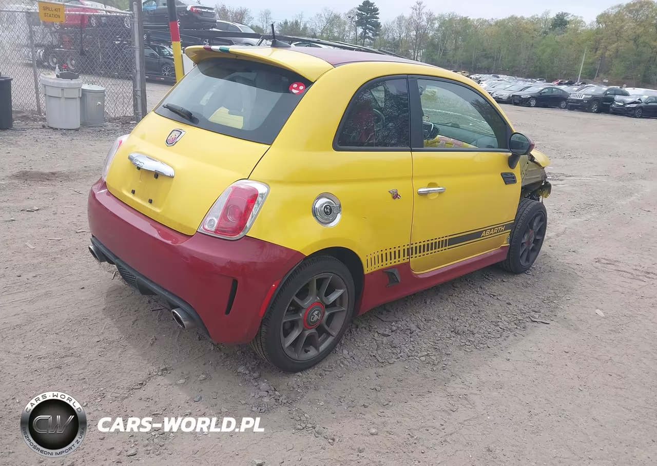 2016 Fiat 500 Abarth VIN:3C3CFFFH4GT122180 - 4