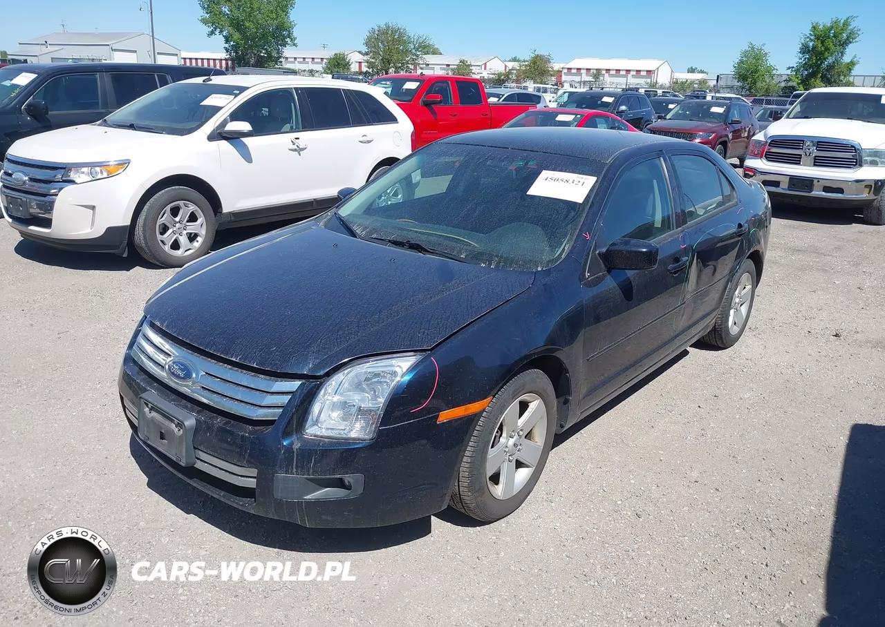 2008 Ford Fusion Se VIN:3FAHP07Z08R151098 - 2