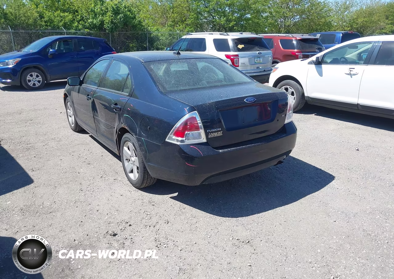 2008 Ford Fusion Se VIN:3FAHP07Z08R151098 - 3