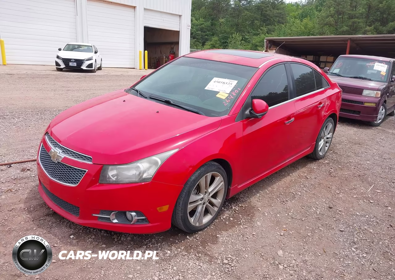 2014 Chevrolet Cruze Ltz VIN:1G1PG5SB7E7264801 - 2