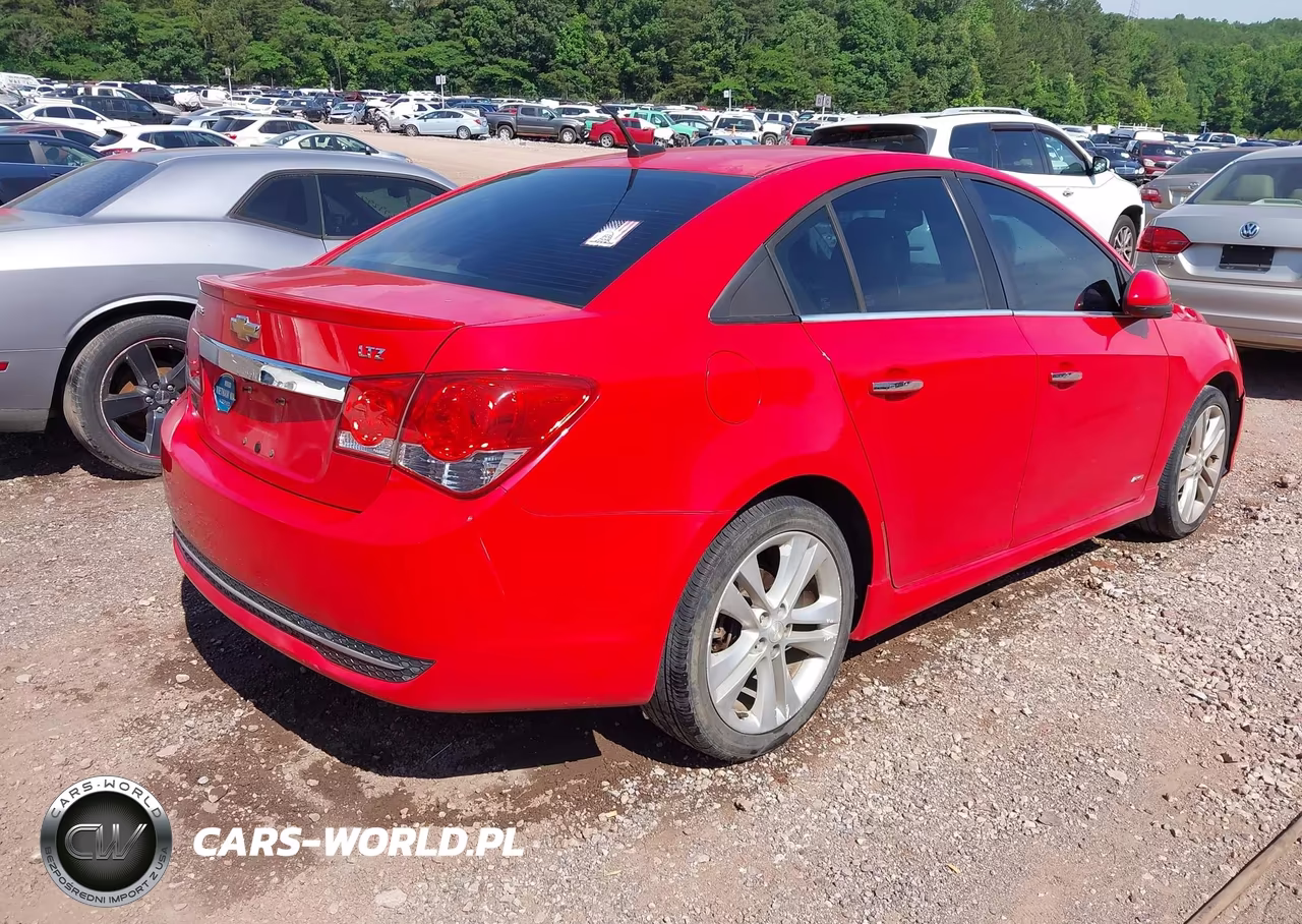 2014 Chevrolet Cruze Ltz VIN:1G1PG5SB7E7264801 - 4