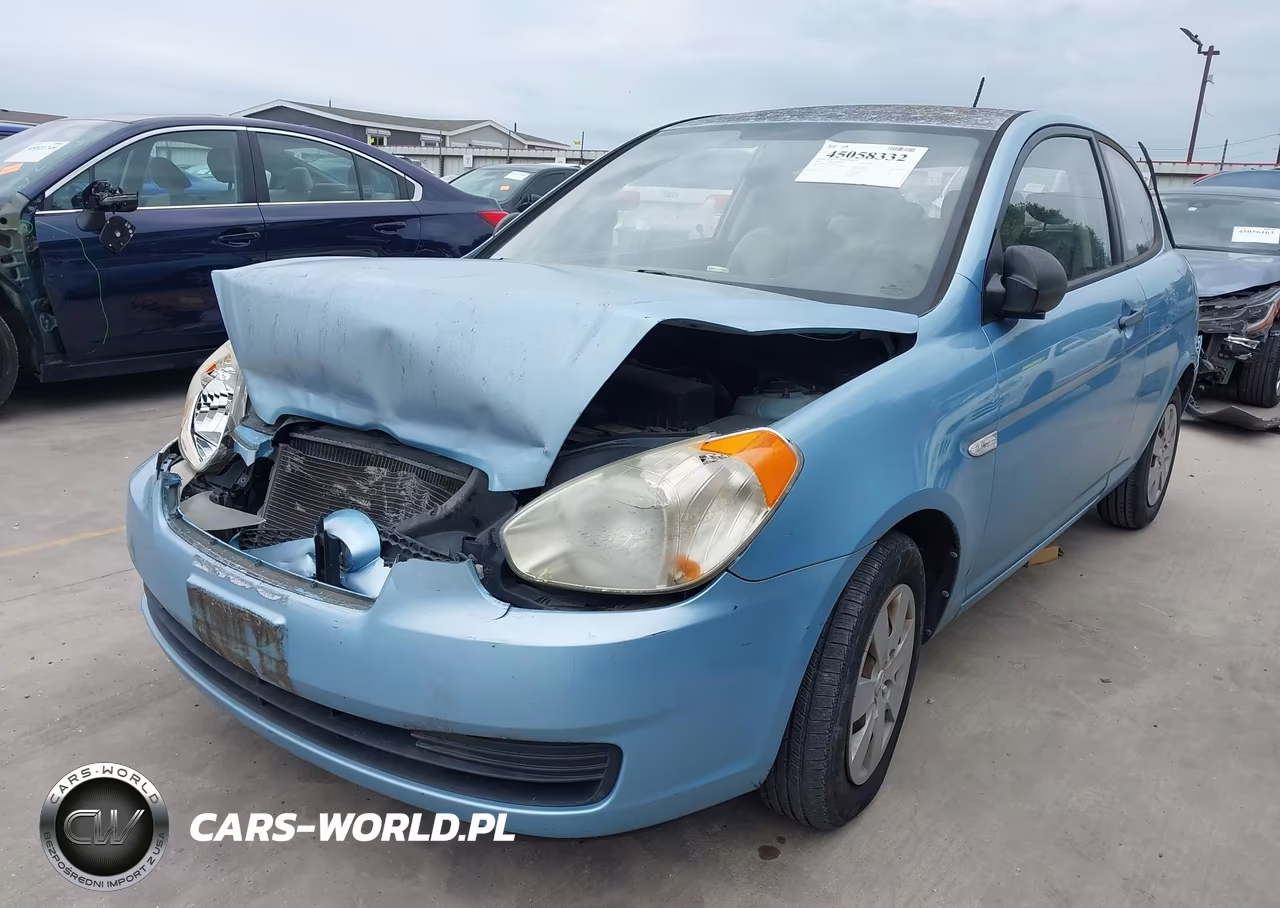 2008 Hyundai Accent Gs VIN:KMHCM36C98U091547 - 2