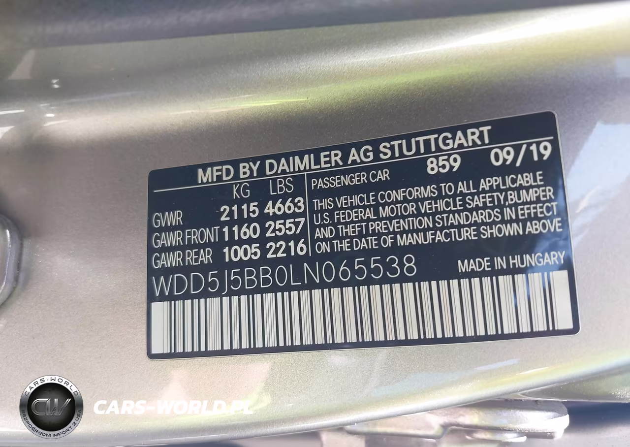 2020 Mercedes-Benz Amg Cla 35 4Matic VIN:WDD5J5BB0LN065538 - 9