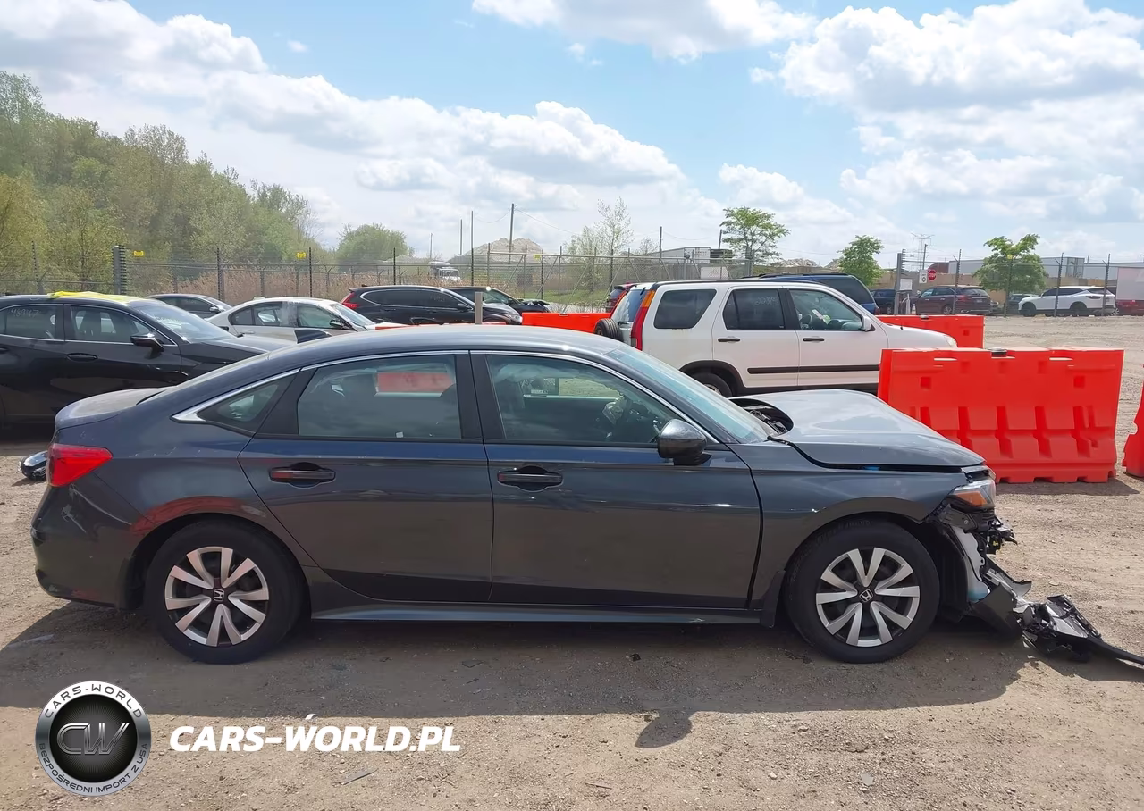2022 Honda Civic Lx VIN:2HGFE2F24NH584360 - 14