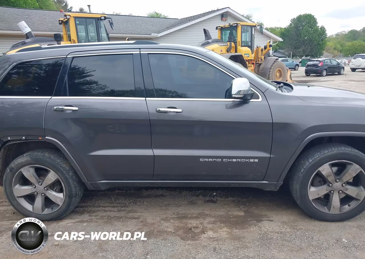 2014 Jeep Grand Cherokee Overland VIN:1C4RJFCM9EC329548 - 14