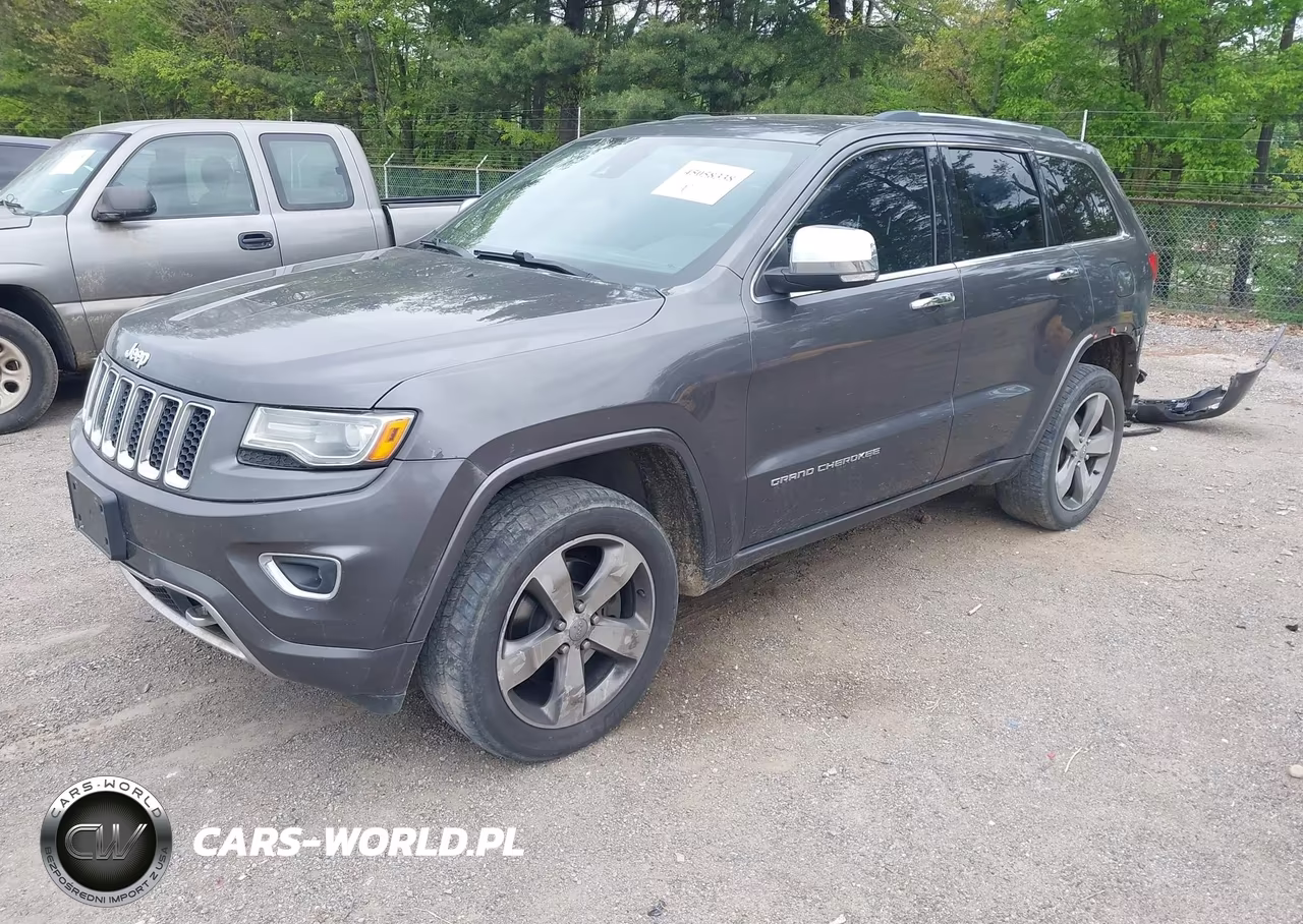 2014 Jeep Grand Cherokee Overland VIN:1C4RJFCM9EC329548 - 2