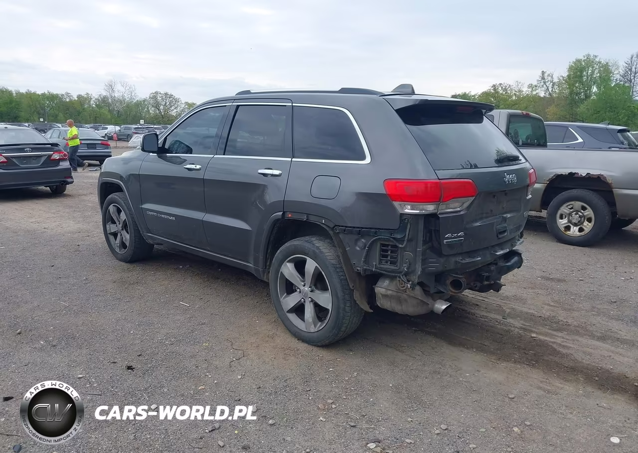 2014 Jeep Grand Cherokee Overland VIN:1C4RJFCM9EC329548 - 3