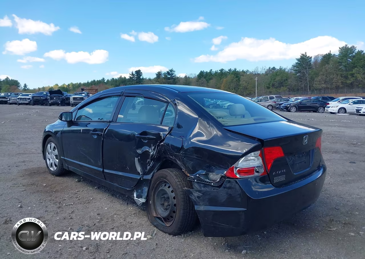 2006 Honda Civic Lx VIN:1HGFA16586L063145 - 3