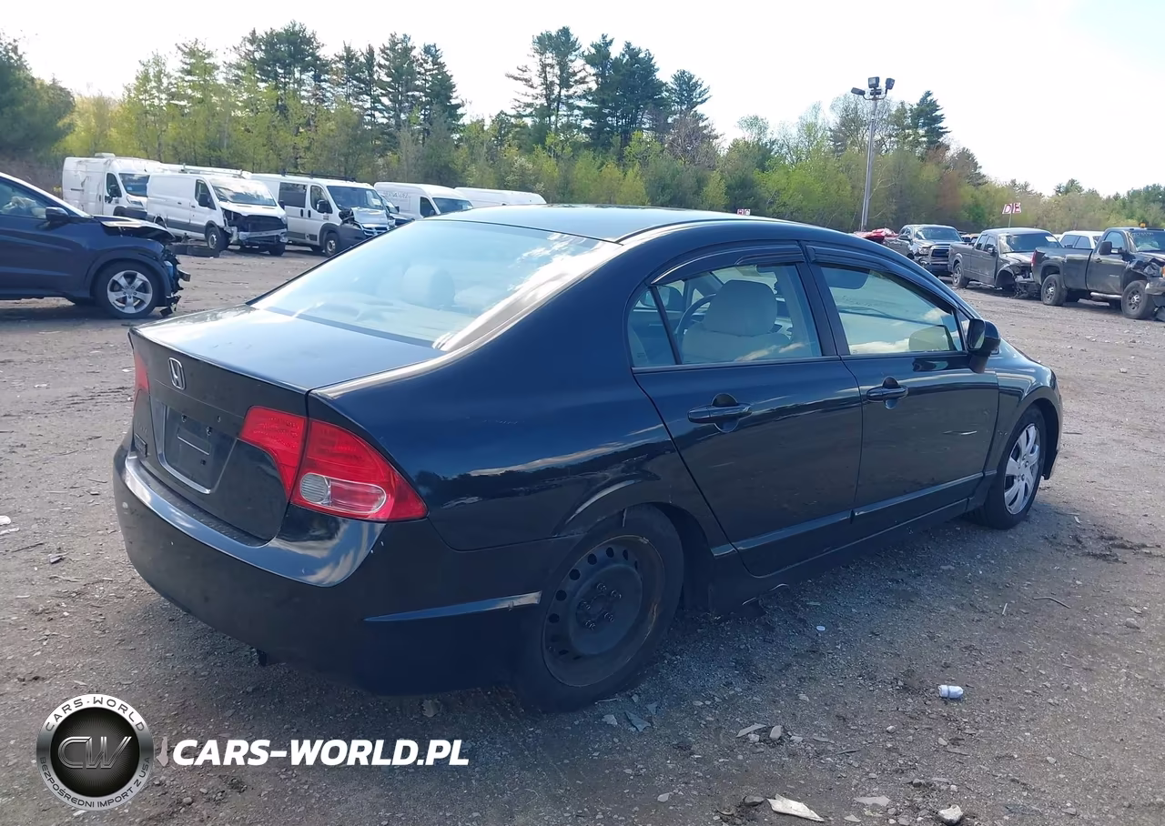 2006 Honda Civic Lx VIN:1HGFA16586L063145 - 4