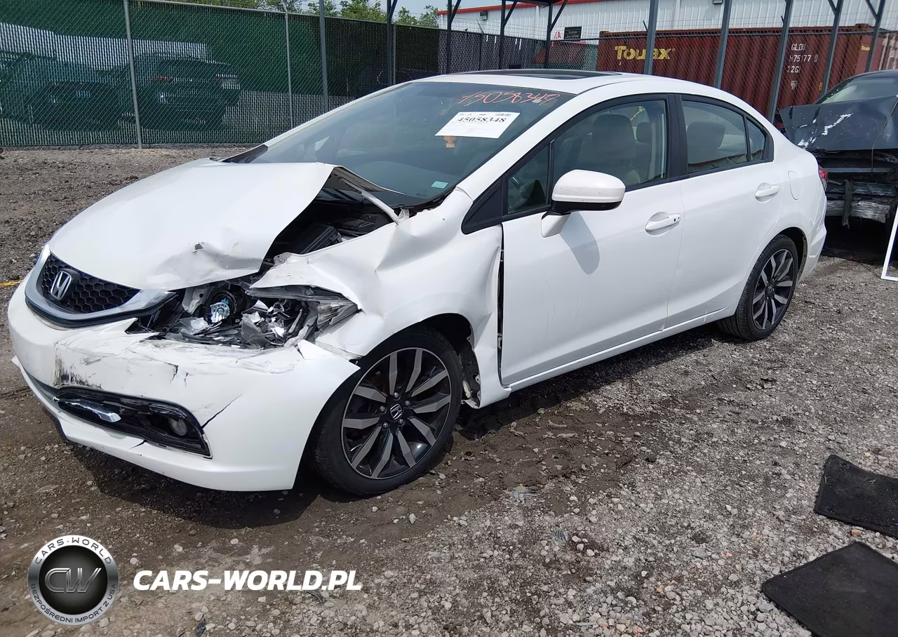2015 Honda Civic Ex-L VIN:19XFB2F90FE019833 - 2