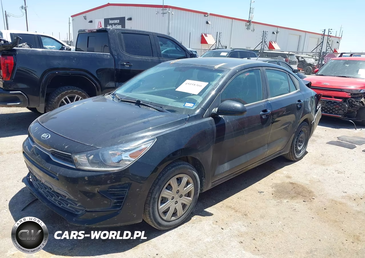 2021 Kia Rio Lx VIN:3KPA24AD5ME404111 - 2
